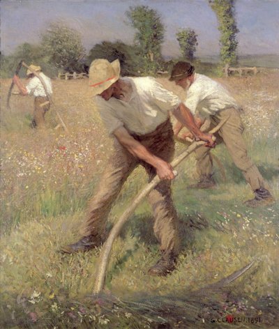 The Mowers by George Clausen